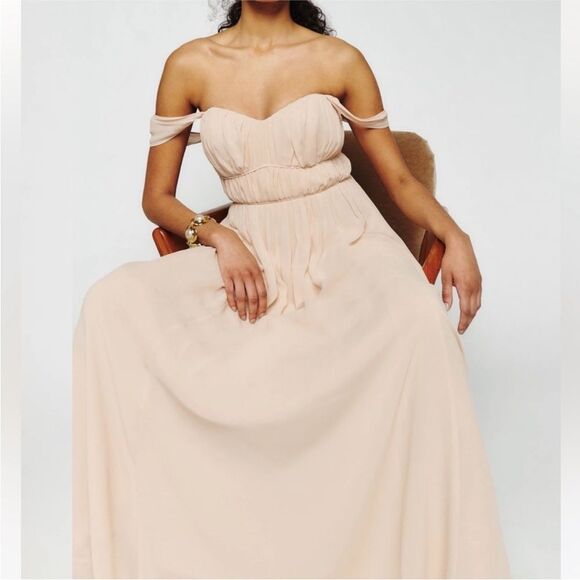 REFORMATION Jayde Dress Size 4 $378 - Picture 1 of 6